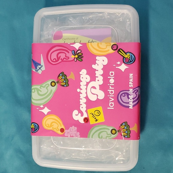 La Vidriola Tiger, The Fabulous Feline Earrings. Clip-on Tiger Earrings. NEW. - Picture 6 of 8